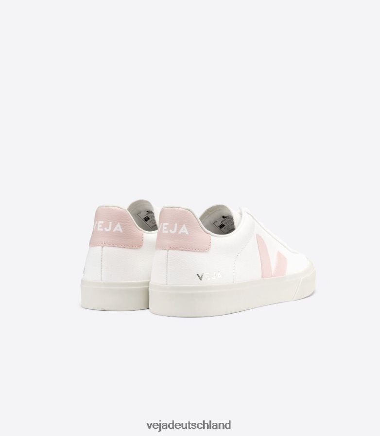 Veja Campo chromfreies Leder, weißes Blütenblatt TV48N2226