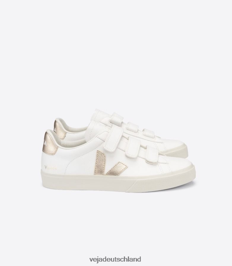 Veja Recife chromfreies Leder weiß Platin TV48N2246