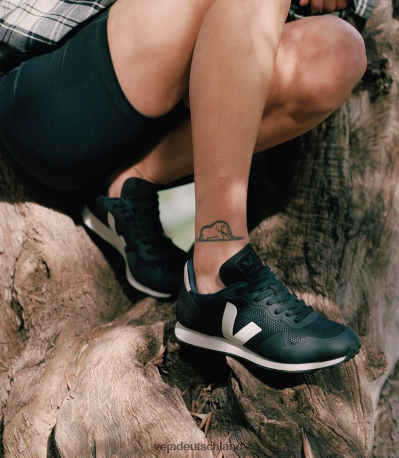 Veja sdu rt b-mesh schwarz weiß natur TV48N2266