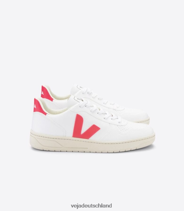 Veja v-10 cwl weiß rosa fluo TV48N2299