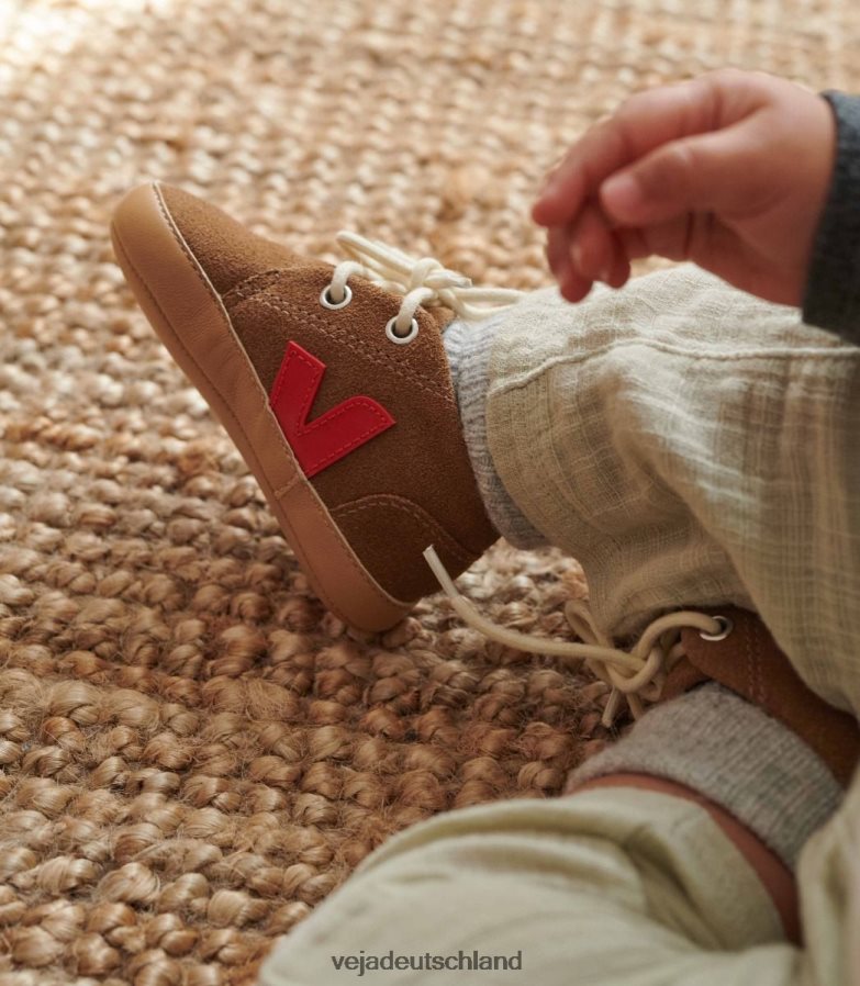 Veja Baby-Wildleder, braunes Peking TV48N2406