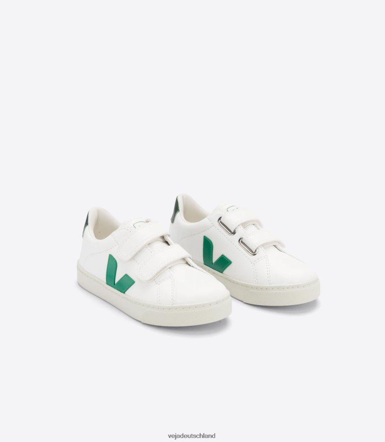 Veja Esplar Chromfreies Leder Weiß Smaragd Zypern TV48N2337