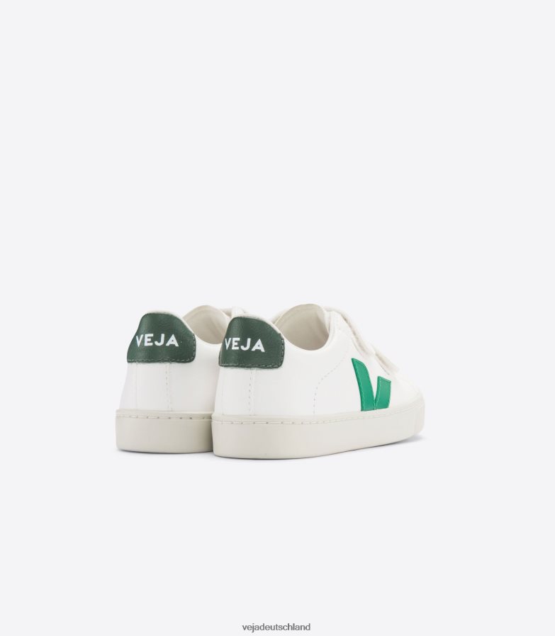 Veja Esplar Chromfreies Leder Weiß Smaragd Zypern TV48N2337