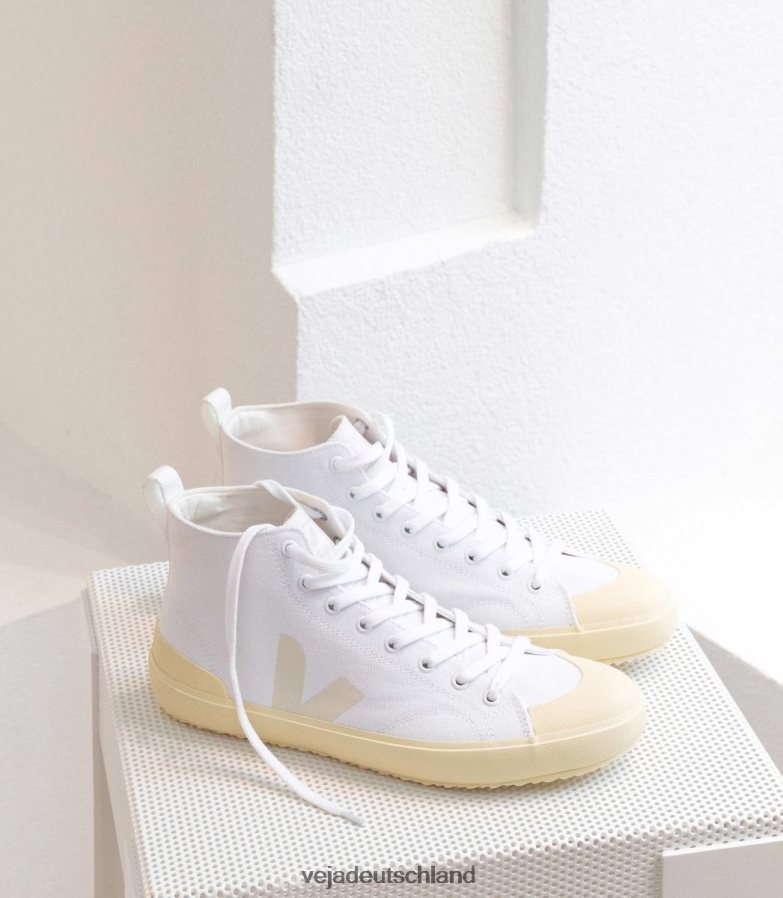 Veja Weiße Buttersohle aus Nova HT-Canvas TV48N2159