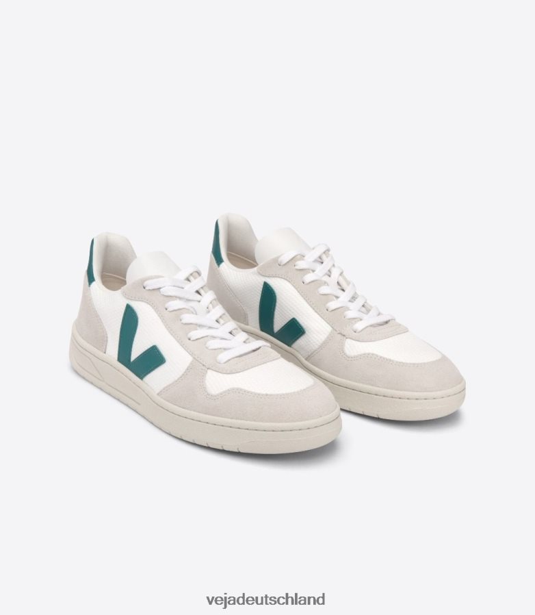 Veja V-10 B-Mesh, weiße Bretagne TV48N258