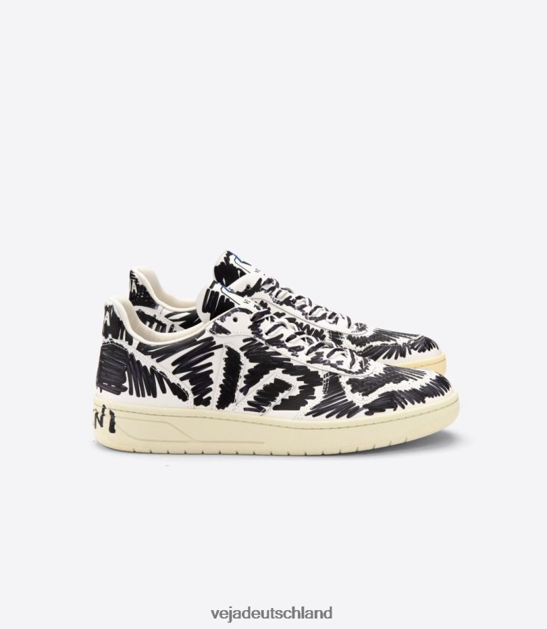 Veja X V-10 Leder Marni Vollschwarz TV48N266